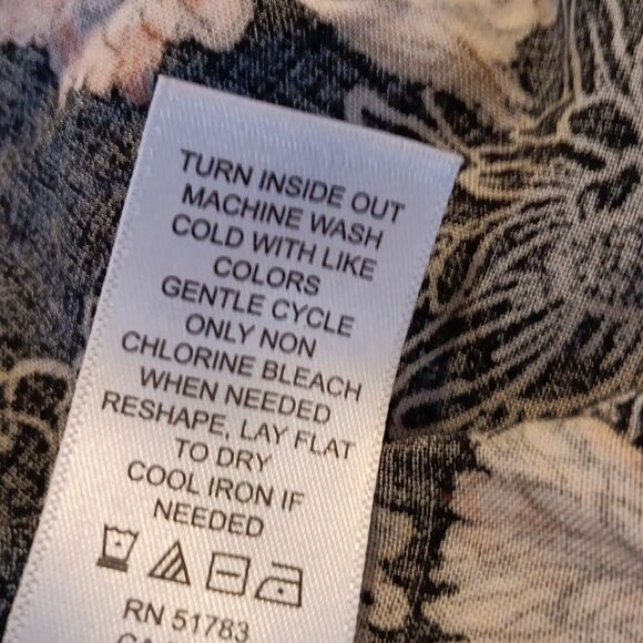 Maurices Dark Floral Midi Dress - Picture 11 of 13